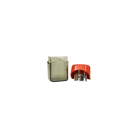 Espositore 10 temperamatite a 2 fori con serbatoio Donau in colori assortiti - 330406910